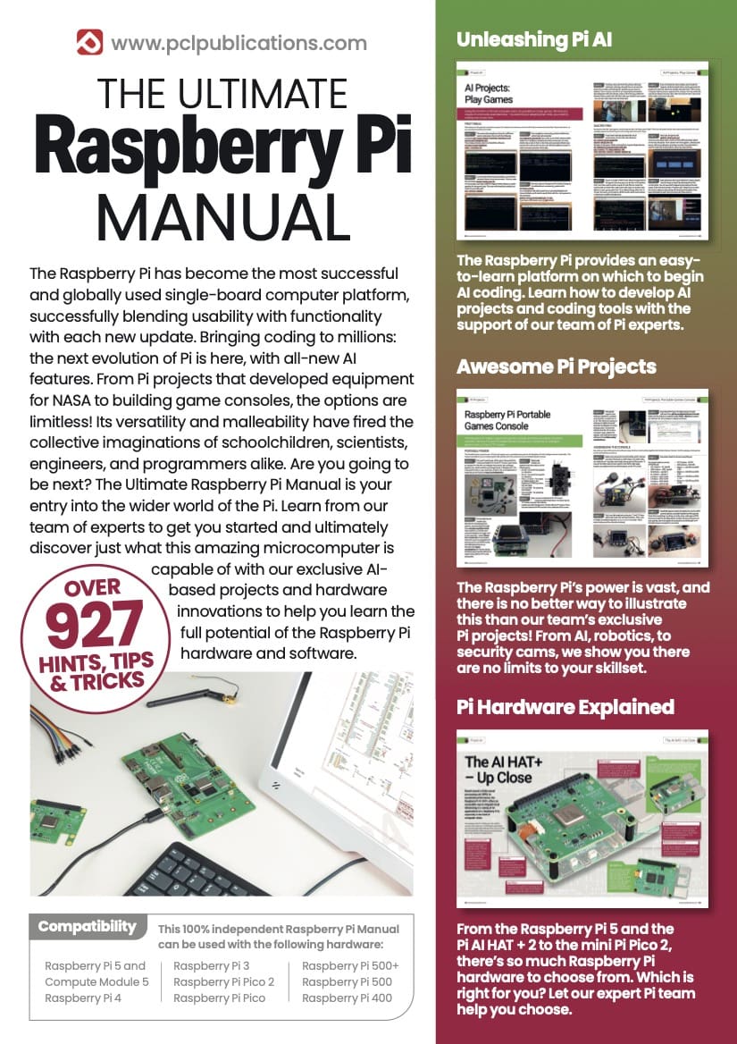 The Ultimate Raspberry Pi Manual - Print + Digital Edition 1/2026 - Image 10