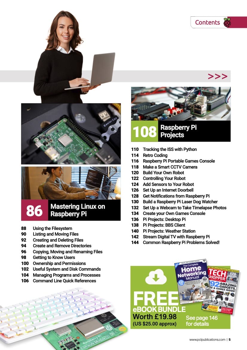 The Ultimate Raspberry Pi Manual - Print + Digital Edition 1/2026 - Image 3